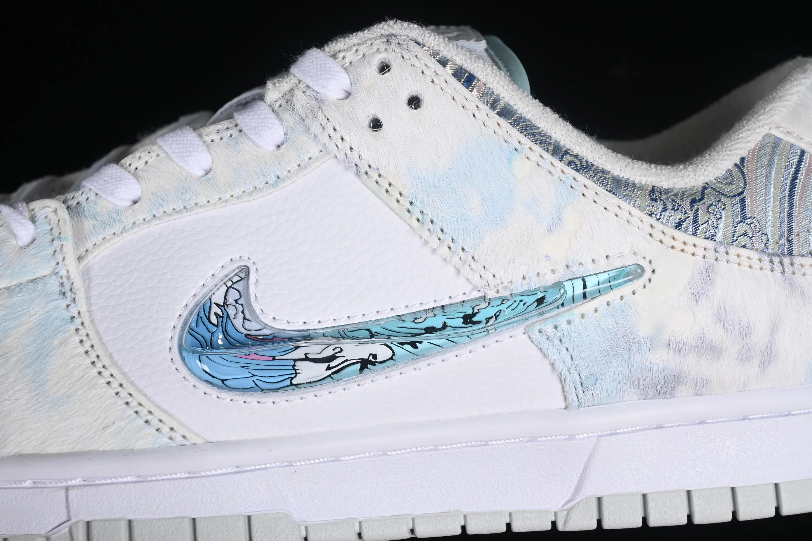 All categories Nk SB Dunk series Nk SB Dunk Low low-top sneakers J version Nk Dunk Low CNY Year of the Dragon Limited New Chinese style customization Steam Puppet-Third Prince Ao Bing SB low-top casual sneakers DV0831-101